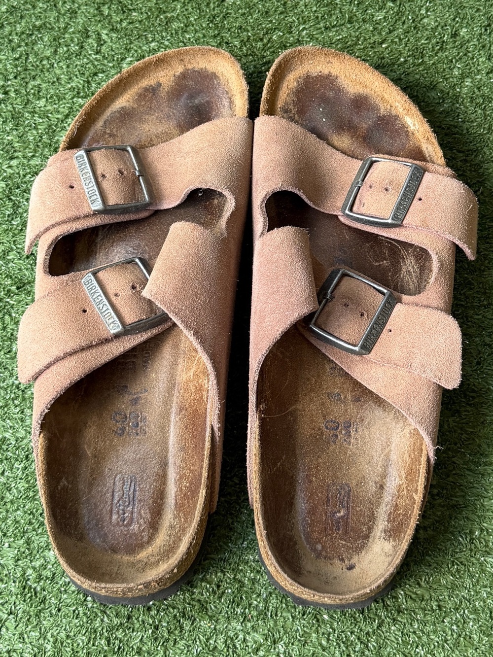 Birkenstock Arizona Suede Leather Women’s Sandals